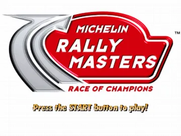 Michelin Rally Masters - Race of Champions (US) screen shot title